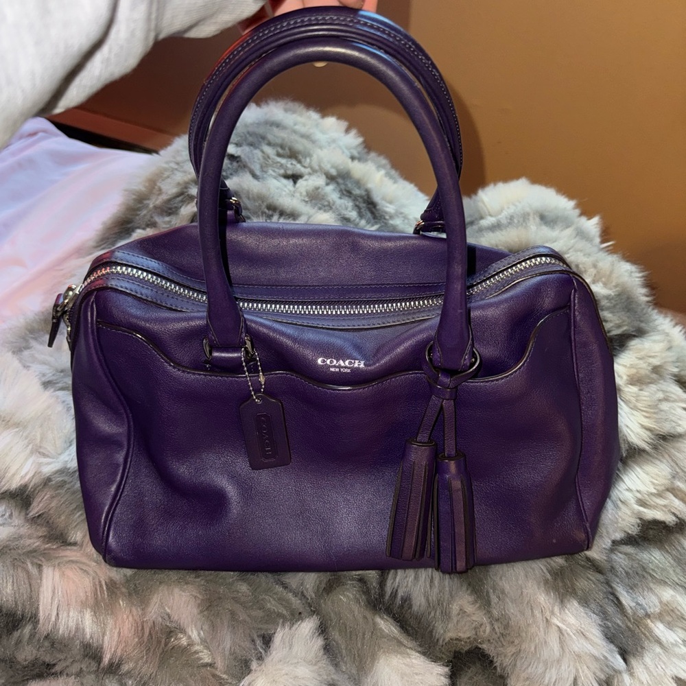 Coach Legacy Haley Leather Satchel Shoulder bag